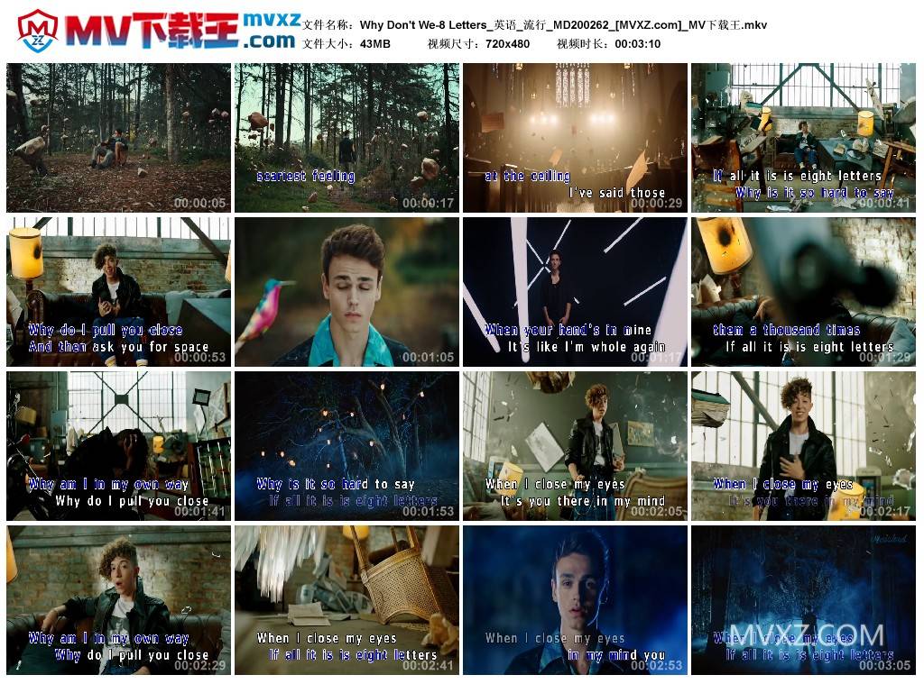 Why Don't We-8 Letters_英语_流行_MD200262